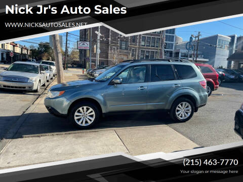 2011 Subaru Forester for sale at Nick Jr's Auto Sales in Philadelphia PA