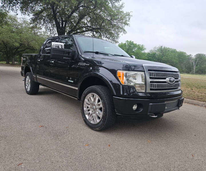 Used 2012 Ford F-150 Platinum with VIN 1FTFW1ET5CFA79426 for sale in San Antonio, TX