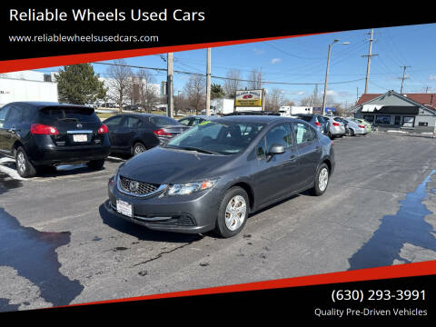 2013 Honda Civic for sale at Reliable Wheels Used Cars in West Chicago IL