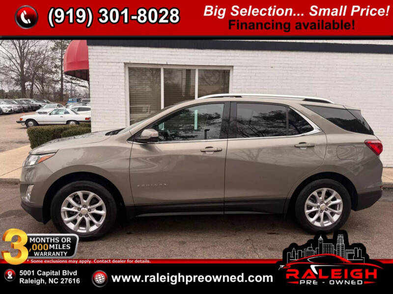 2018 Chevrolet Equinox for sale at Raleigh Pre-Owned in Raleigh NC