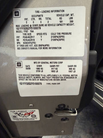 2000 Chevrolet Corvette