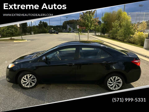 2018 Toyota Corolla for sale at Extreme Autos in Front Royal VA