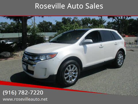 2012 Ford Edge for sale at Roseville Auto Sales in Roseville CA
