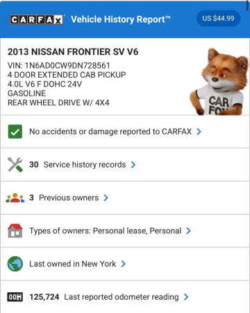 2013 Nissan Frontier