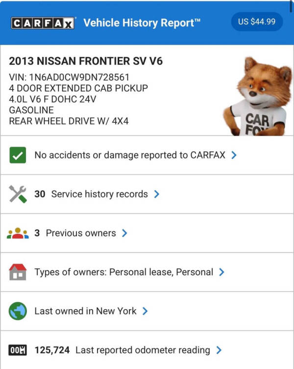 2013 Nissan Frontier