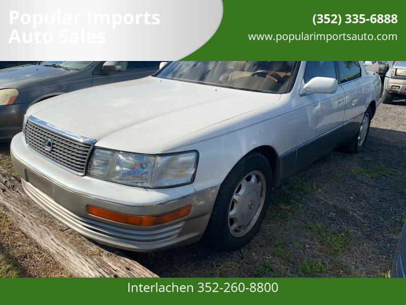 1994 Lexus LS 400 for sale at Popular Imports Auto Sales - Popular Imports-InterLachen in Interlachehen FL