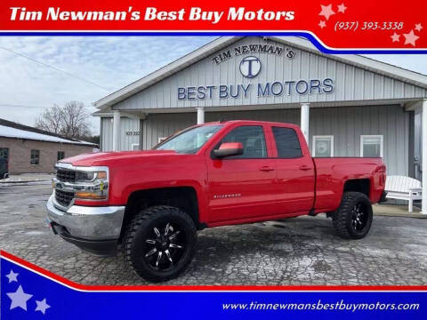 2018 Chevrolet Silverado 1500 for sale at Tim Newman's Best Buy Motors in Hillsboro OH