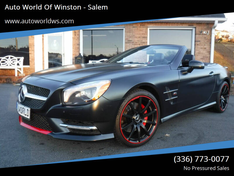 2016 Mercedes-Benz SL-Class for sale at Auto World Of Winston - Salem in Winston Salem NC