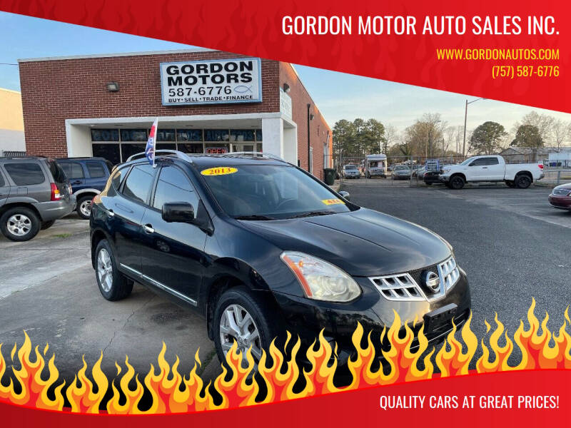 2013 Nissan Rogue for sale at Gordon Motor Auto Sales Inc. in Norfolk VA
