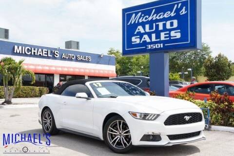 2017 Ford Mustang for sale at Michael's Auto Sales Corp in Hollywood FL