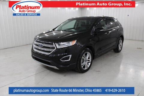 2015 Ford Edge for sale at Platinum Auto Group Inc. in Minster OH