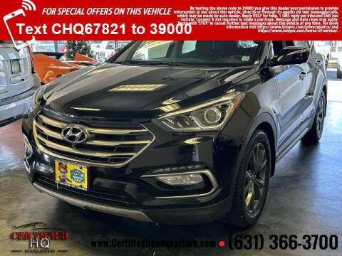 2017 Hyundai Santa Fe Sport for sale at CERTIFIED HEADQUARTERS in Saint James NY