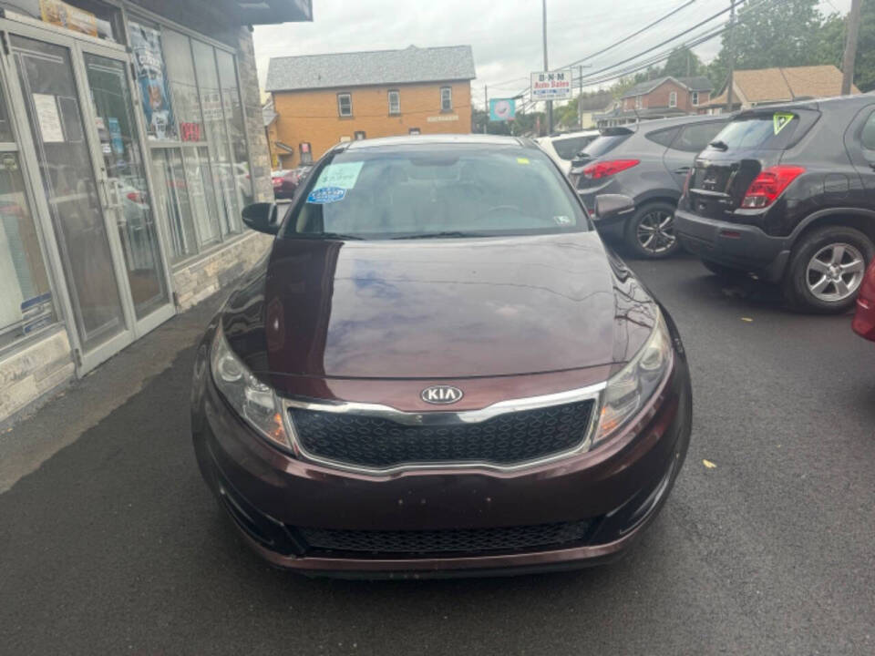 2013 Kia Optima for sale at B N M Auto Sales Inc in New Castle, PA