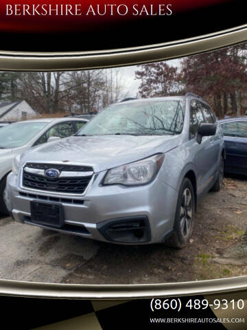 2018 Subaru Forester for sale at BERKSHIRE AUTO SALES in Torrington CT