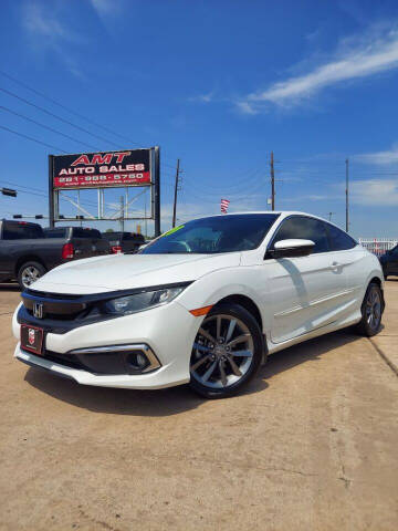2020 Honda Civic for sale at AMT AUTO SALES LLC in Houston TX