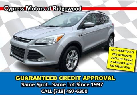 2013 Ford Escape for sale at Cypress Motors of Ridgewood in Ridgewood NY