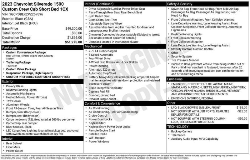 2023 Chevrolet Silverado 1500