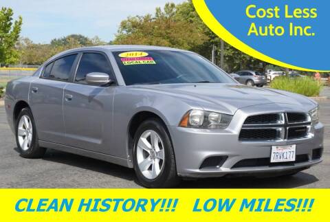 2014 Dodge Charger for sale at Cost Less Auto Inc. in Rocklin CA