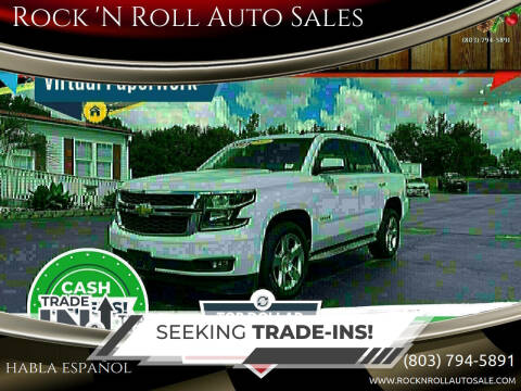 2015 Chevrolet Tahoe for sale at Rock 'N Roll Auto Sales in West Columbia SC