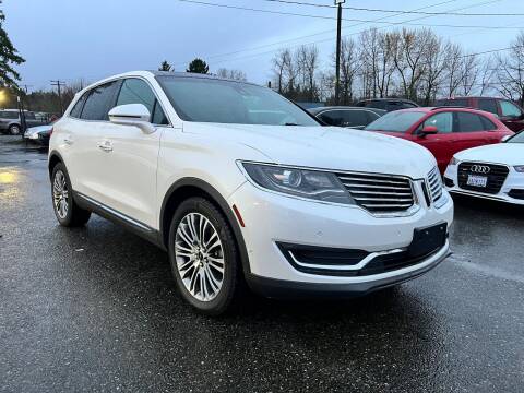 2016 Lincoln MKX for sale at LKL Motors in Puyallup WA