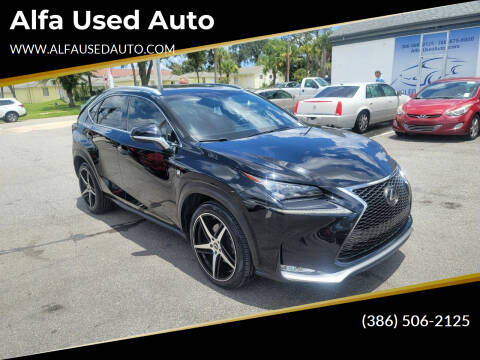 2016 Lexus NX 200t for sale at Alfa Used Auto in Holly Hill FL