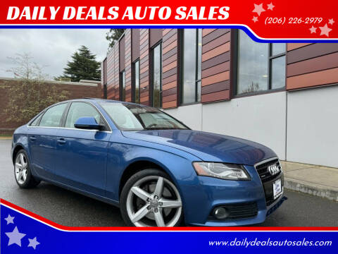 2009 Audi A4 for sale at DAILY DEALS AUTO SALES in Seattle WA