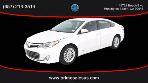 2013 Toyota Avalon Hybrid for sale at Prime Sales in Huntington Beach CA
