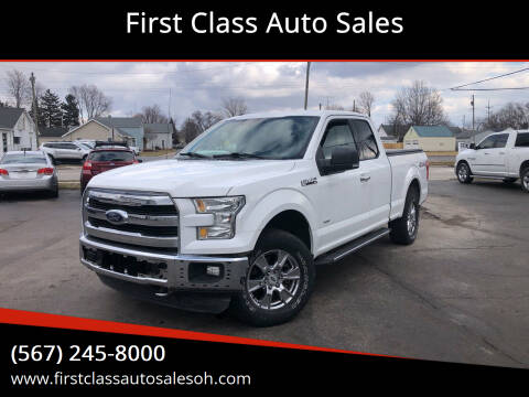 2015 Ford F-150 for sale at First Class Auto Sales in Fostoria OH