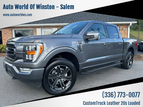 2021 Ford F-150 for sale at Auto World Of Winston - Salem in Winston Salem NC