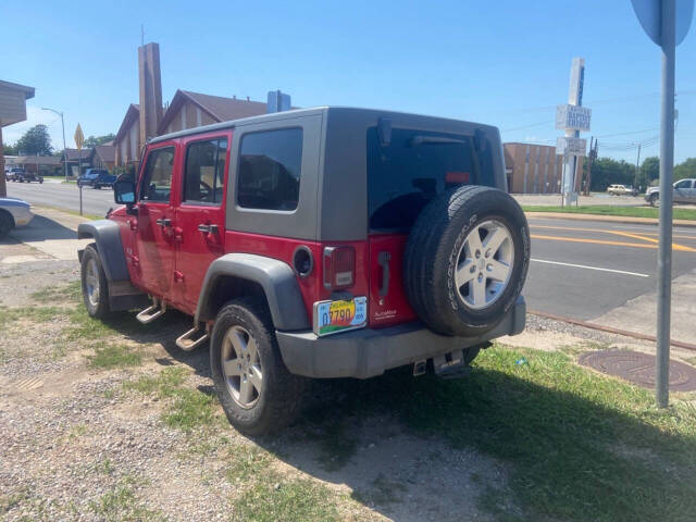 2008 Jeep Wrangler Unlimited for sale at Kathryns Auto Sales in Oklahoma City, OK