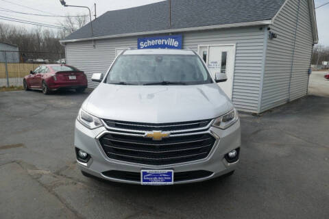 2018 Chevrolet Traverse for sale at SCHERERVILLE AUTO SALES in Schererville IN