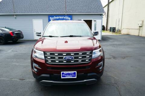 2016 Ford Explorer for sale at SCHERERVILLE AUTO SALES in Schererville IN
