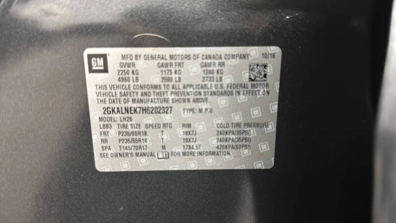 2017 GMC Terrain SLE-2