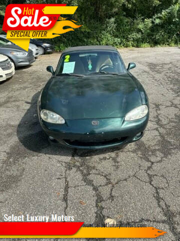 2002 Mazda MX-5 Miata for sale at Select Luxury Motors in Cumming GA