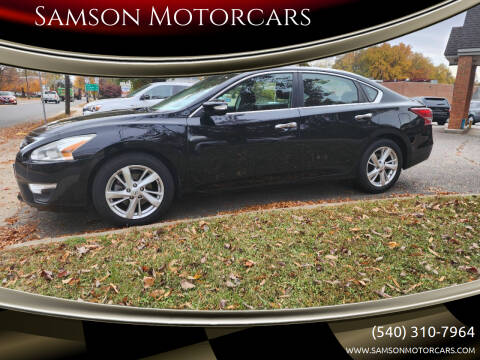 2013 Nissan Altima for sale at Samson Motorcars inc in Bowling Green VA