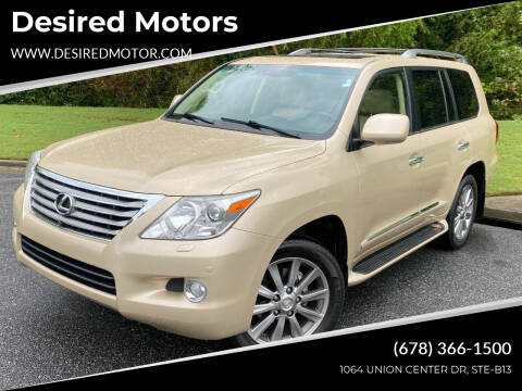 2011 Lexus LX 570 for sale at Desired Motors in Alpharetta GA