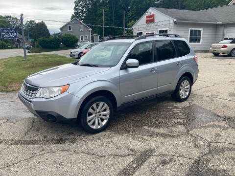 2012 Subaru Forester for sale at Wilson Motor Car Company in Moosup CT