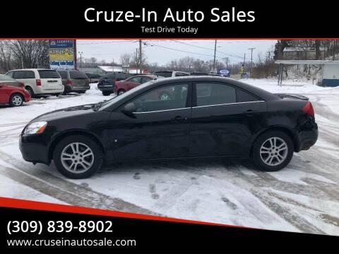 2006 Pontiac G6 for sale at Cruze-In Auto Sales in East Peoria IL