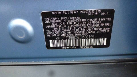 2012 Subaru Forester 2.5X