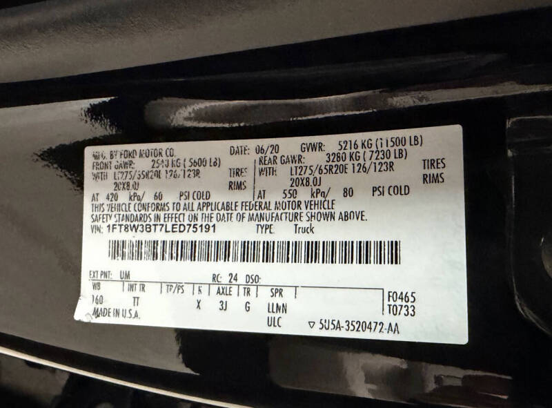 2020 Ford F-350 Super Duty Limited