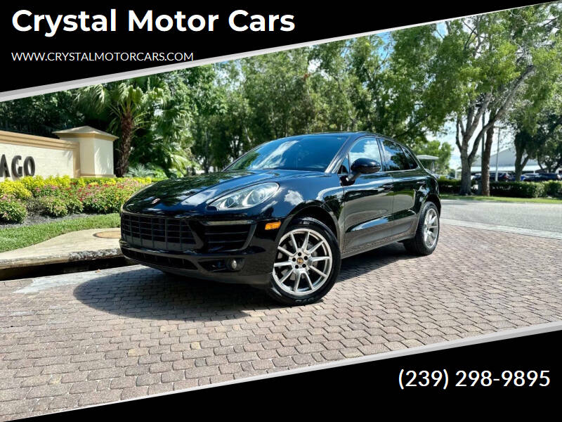 2015 Porsche Macan for sale at Crystal Motor Cars in Fort Myers FL