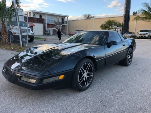 1991 Chevrolet Corvette for sale at Florida Cool Cars in Fort Lauderdale FL