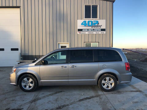 2013 Dodge Grand Caravan for sale at 402 Autos in Lindsay NE
