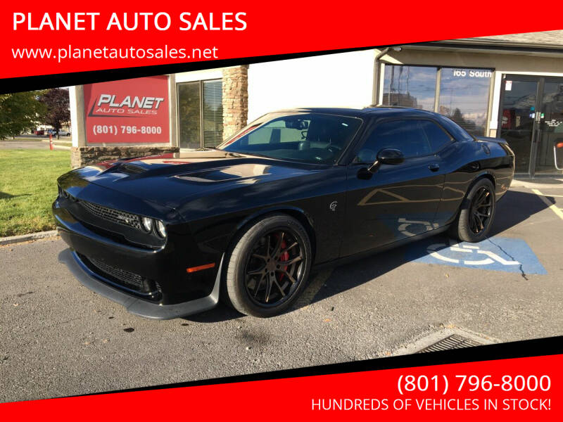 2016 Dodge Challenger for sale at PLANET AUTO SALES in Lindon UT
