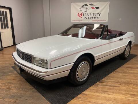 1992 Cadillac Allante for sale at Quality Autos in Marietta GA