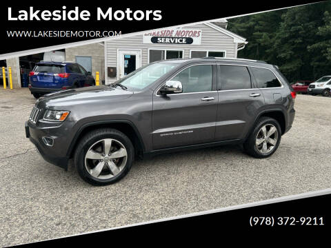 2014 Jeep Grand Cherokee for sale at Lakeside Motors in Haverhill MA