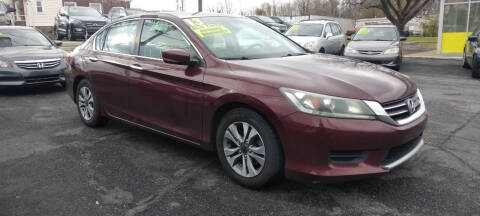 2013 Honda Accord for sale at ABC Auto Sales and Service in New Castle DE