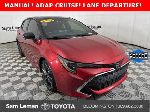 2022 Toyota Corolla Hatchback for sale at Sam Leman Toyota Bloomington in Bloomington IL