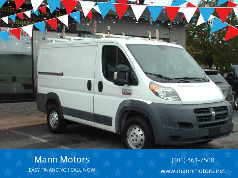 2015 RAM ProMaster for sale at Mann Motors in Warwick RI