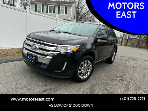 2013 Ford Edge for sale at MOTORS EAST in Cumberland RI